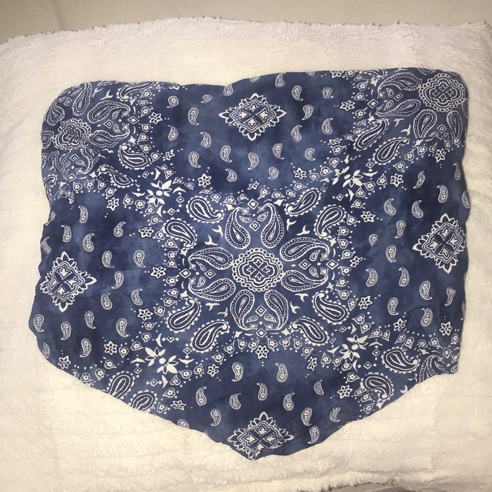 Bandana tube top